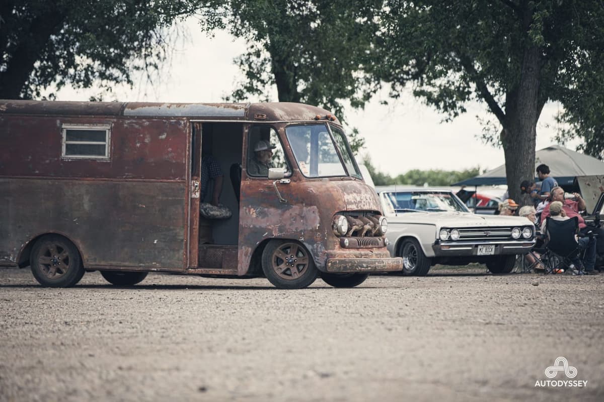 The rusted delivery